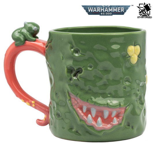 Starforged Warhammer 40,000 Plague Lord Nurgle Pustulent Mug Preorder USA