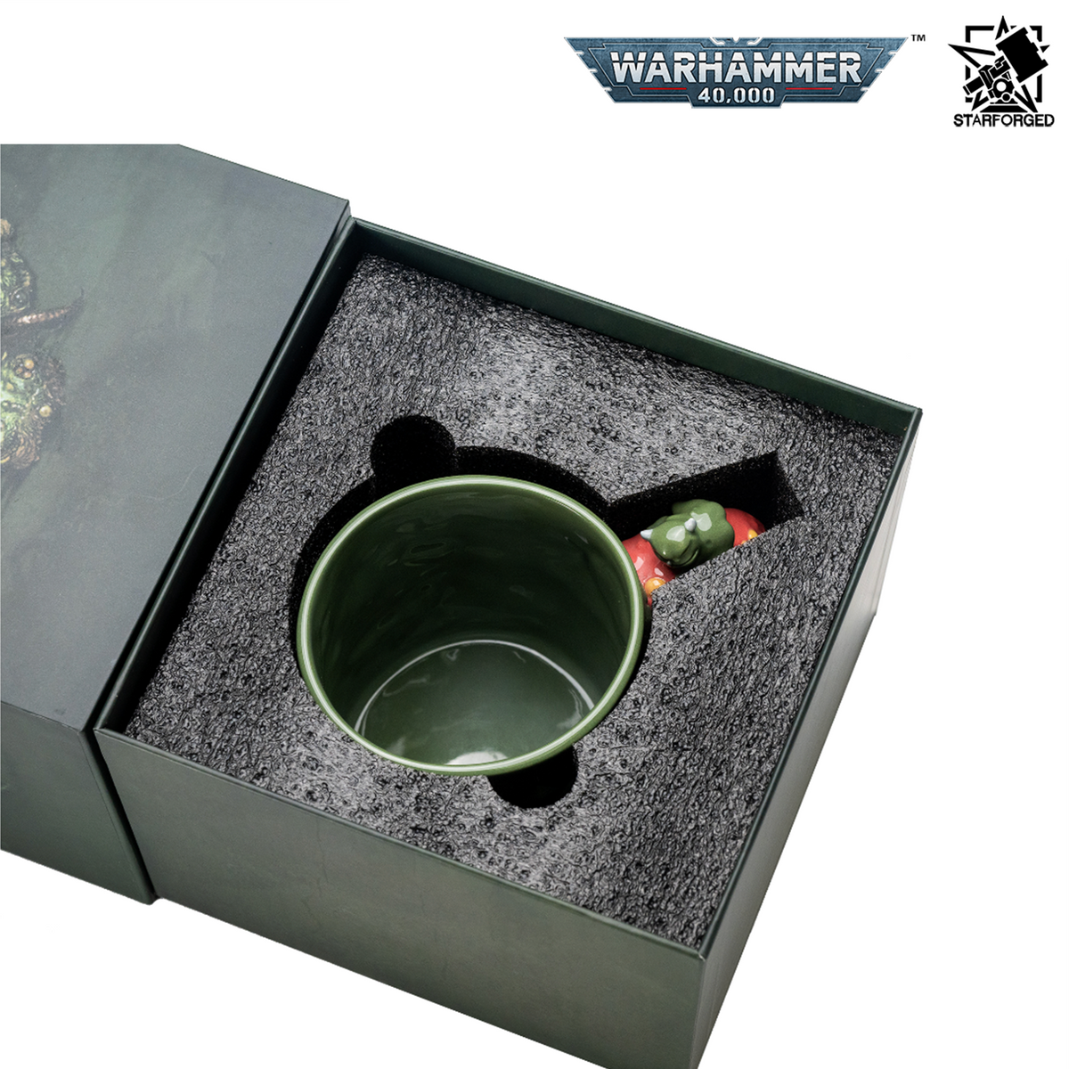 Starforged Warhammer 40,000 Plague Lord Nurgle Pustulent Mug Preorder USA