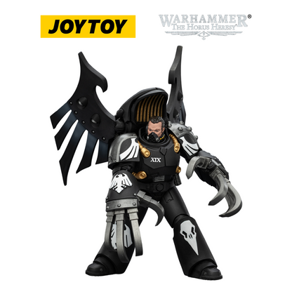 JOYTOY Warhammer The Horus Heresy Raven Guard - Dark Fury, Chooser of the Slain with Raven's Talon Claw (1/18 Scale)