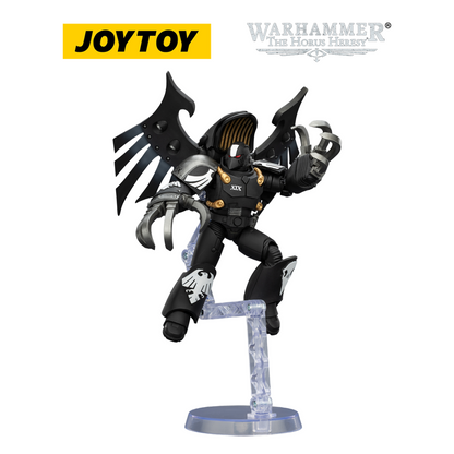 JOYTOY Warhammer The Horus Heresy Raven Guard - Dark Fury, Chooser of the Slain with Raven's Talon Claw (1/18 Scale)