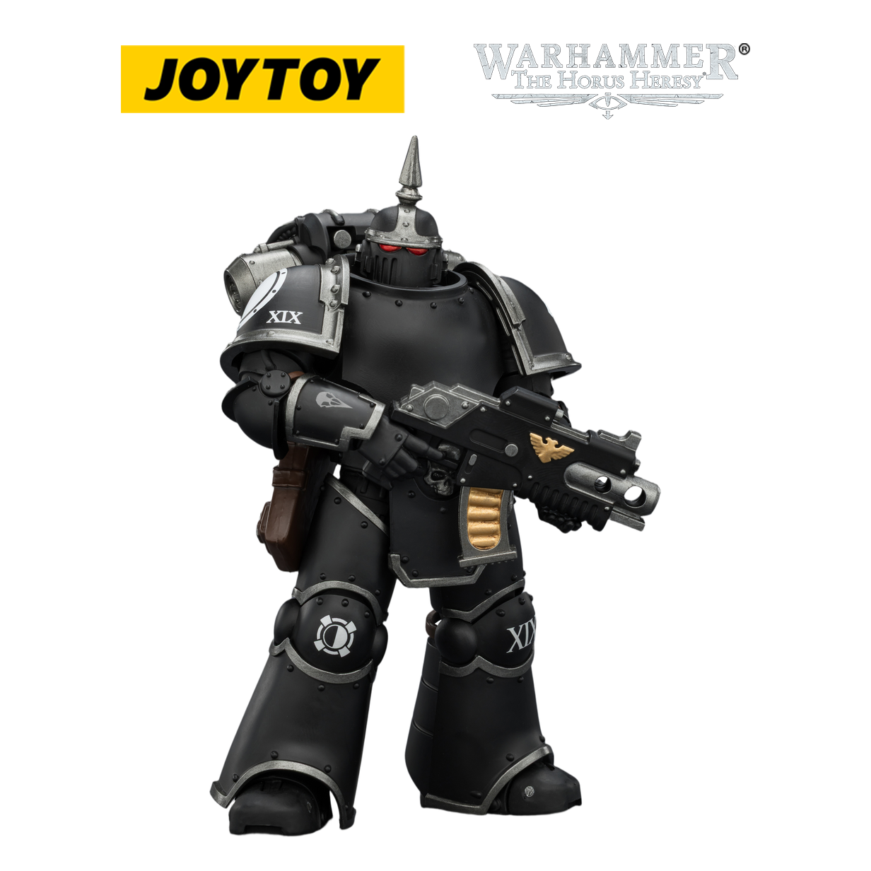 JOYTOY Warhammer The Horus Heresy - Raven Guard MKIII Tactical Legionary with Bolter and Bolt Pistol (1/18 Scale)