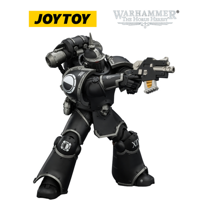 JOYTOY Warhammer The Horus Heresy - Raven Guard MKIII Tactical Legionary with Bolter and Bolt Pistol (1/18 Scale)