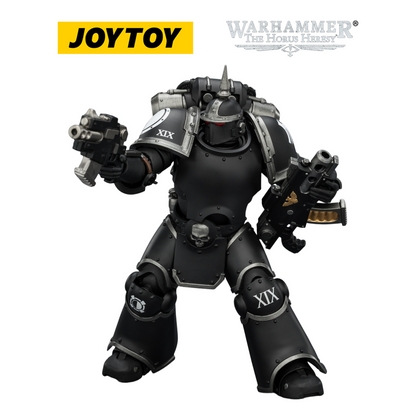 JOYTOY Warhammer The Horus Heresy - Raven Guard MKIII Tactical Legionary with Bolter and Bolt Pistol (1/18 Scale)