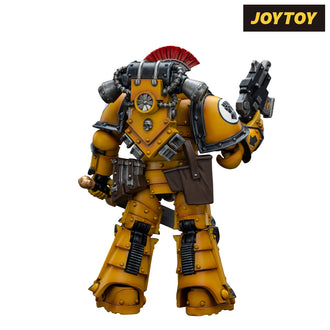 JoyToy Warhammer The Horus Heresy Action Figure - Imperial Fists, Legion Tactical Squad Sergeant with Power Sword (1/18 Scale)