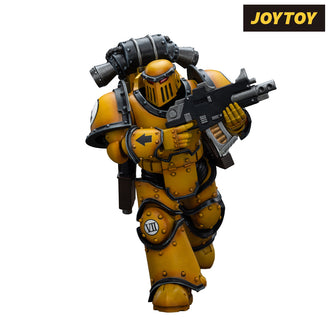 JoyToy Warhammer The Horus Heresy Action Figure - Imperial Fists, Legion MkIII Tactical Squad Legionary with Bolter (1/18 Scale)