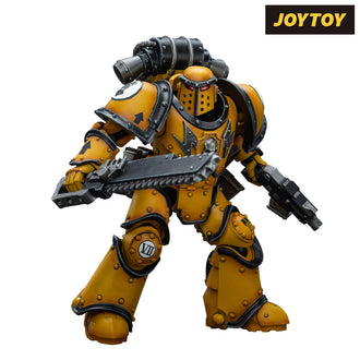 JoyToy Warhammer The Horus Heresy Action Figure - Imperial Fists, Legion MkIII Despoiler Squad Legion Despoiler with Chainsword (1/18 Scale)