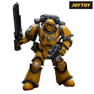 JoyToy Warhammer The Horus Heresy Action Figure - Imperial Fists, Legion MkIII Despoiler Squad Legion Despoiler with Chainsword (1/18 Scale)