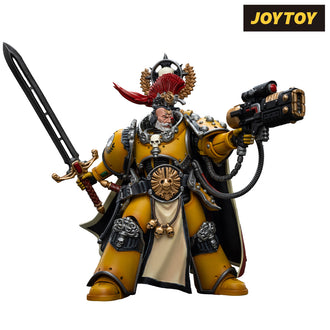 JoyToy Warhammer The Horus Heresy Action Figure - Imperial Fists, Legion Praetor with Power Sword (1/18 Scale)