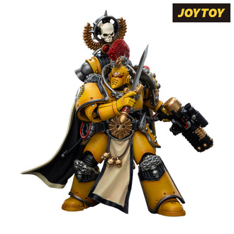 JoyToy Warhammer The Horus Heresy Action Figure - Imperial Fists, Legion Praetor with Power Sword (1/18 Scale)