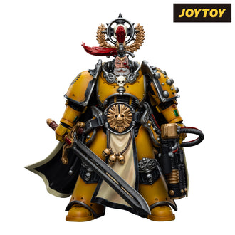 JoyToy Warhammer The Horus Heresy Action Figure - Imperial Fists, Legion Praetor with Power Sword (1/18 Scale)