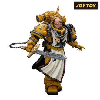 JoyToy Warhammer The Horus Heresy Action Figure - Imperial Fists, Sigismund, First Captain of the Imperial Fists (1/18 Scale)