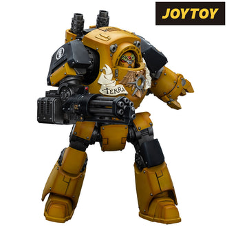 JoyToy Warhammer The Horus Heresy Action Figure - Imperial Fists, Contemptor Dreadnought (1/18 Scale)