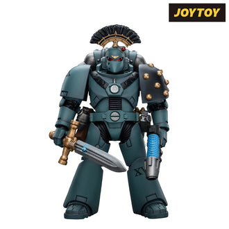 JoyToy Warhammer The Horus Heresy Action Figure - Sons of Horus, Legion MkVI Tactical Squad Sergeant with Power Sword (1/18 Scale)