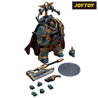 JoyToy Warhammer The Horus Heresy Action Figure - Sons of Horus, Legion Praetor with Power Axe (1/18 Scale)