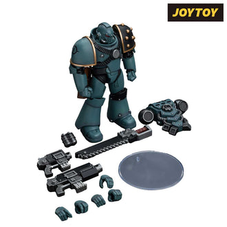 JoyToy Warhammer The Horus Heresy Action Figure - Sons of Horus, Legion MKIV Tactical Squad Legionary with Bolter (1/18 Scale)