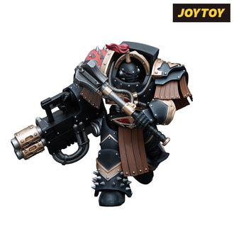 JoyToy Warhammer The Horus Heresy Action Figure - Sons of Horus Justaerin Terminator Squad, Justaerin with Multi-melta and Power Maul (1/18 Scale)