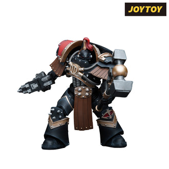 JoyToy Warhammer The Horus Heresy Action Figure - Sons of Horus Justaerin Terminator Squad, Justaerin with Thunder Hammer (1/18 Scale)