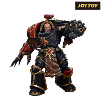 JoyToy Warhammer The Horus Heresy Action Figure - Sons of Horus, Ezekyle Abaddon, First Captain of the XVIth Legion (1/18 Scale)