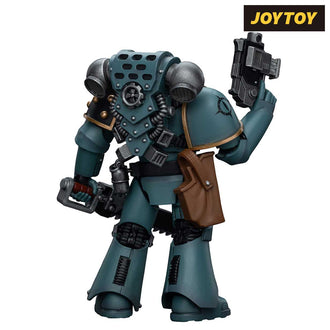 JoyToy Warhammer The Horus Heresy Action Figure - Sons of Horus, Legion MKIV Tactical Squad Legionary with Bolter (1/18 Scale)