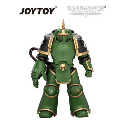 JOYTOY Warhammer The Horus Heresy - Salamanders, MKIII Tactical Legionary with Plasma Pistol and Bolt Pistol (1/18 Scale) Preorder