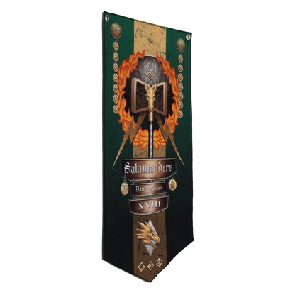 Salamanders Wall banners Side View