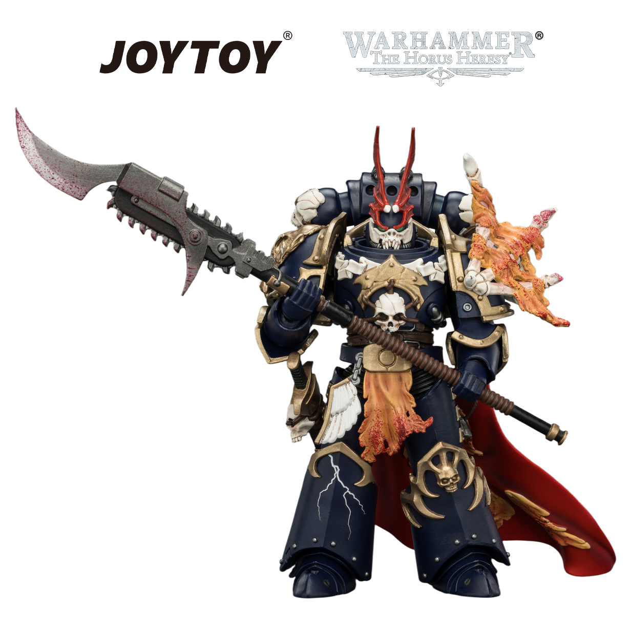 JOYTOY Warhammer The Horus Heresy - Sevatar, First Captain of the Night Lords, The Prince of Crows (1/18 Scale) Preorder