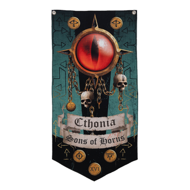 Sons Of Horus Wall Banner