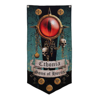 Sons Of Horus Wall Banner