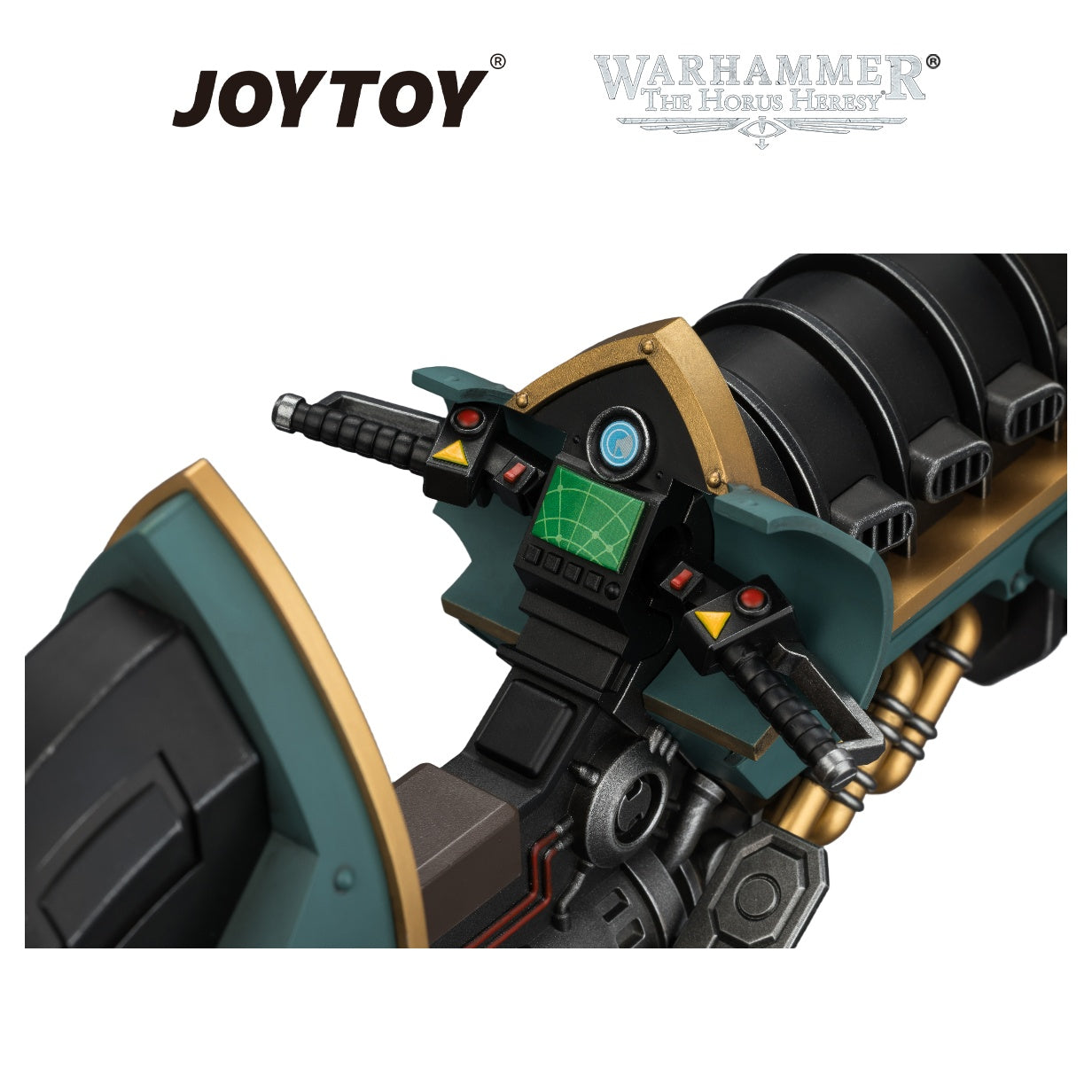 JOYTOY Warhammer The Horus Heresy - Sons of Horus, Legion Scimitar Jetbike with Heavy Bolter (1/18 Scale) Preorder