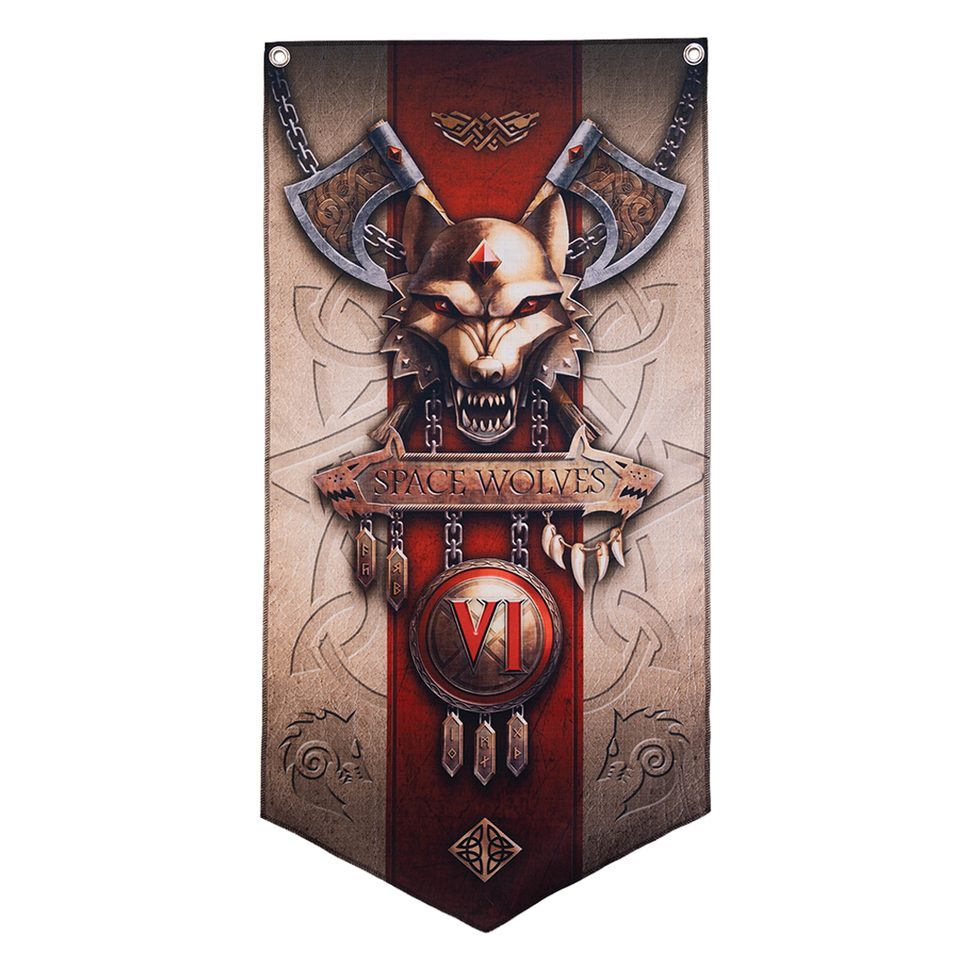 Warhammer The Horus Heresy - Space Wolves Wall Banner