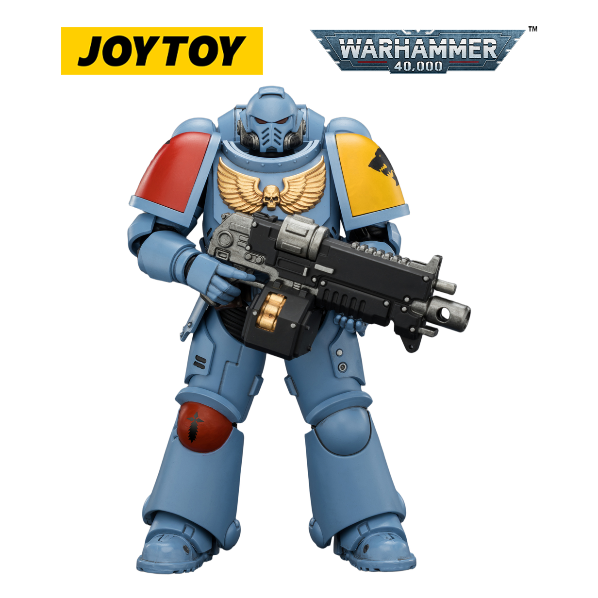 JOYTOY Warhammer 40,000 - Space Wolves, Intercessor (1/18 Scale)