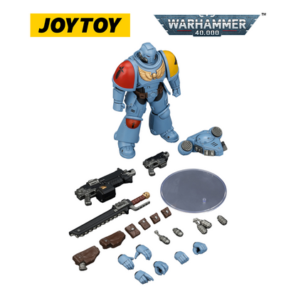 JOYTOY Warhammer 40,000 - Space Wolves, Intercessor (1/18 Scale)