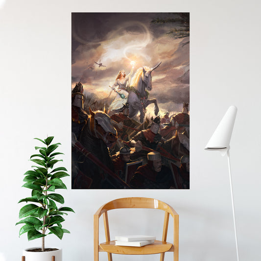 Warhammer The Old World Kingdom of Bretonnia Poster