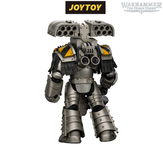 JoyToy Warhammer The Horus Heresy Action Figure - Iron Warriors, Tyrant Siege Terminator with Rocket Launcher (1/18 Scale) Preorder