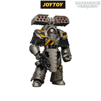 JoyToy Warhammer The Horus Heresy Action Figure - Iron Warriors, Tyrant Siege Terminator with Rocket Launcher (1/18 Scale) Preorder