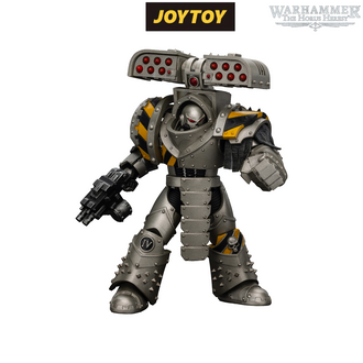 JoyToy Warhammer The Horus Heresy Action Figure - Iron Warriors, Tyrant Siege Terminator with Rocket Launcher (1/18 Scale) Preorder