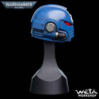 Weta Workshop: Warhammer 40,000 Replica 1/4 Ultramarines Helm 12 cm Preorder