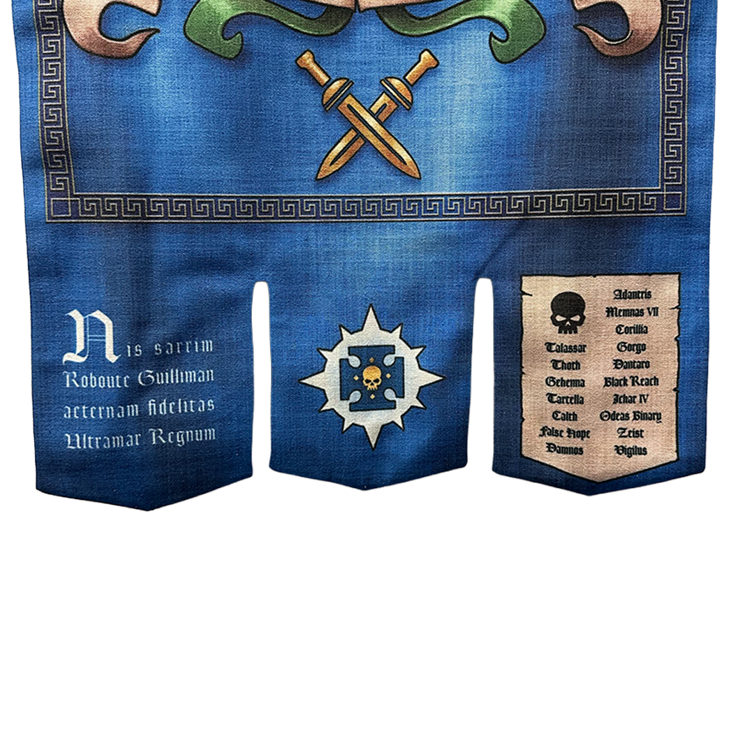 Ultramarines 2nd Company Banner - Preorder