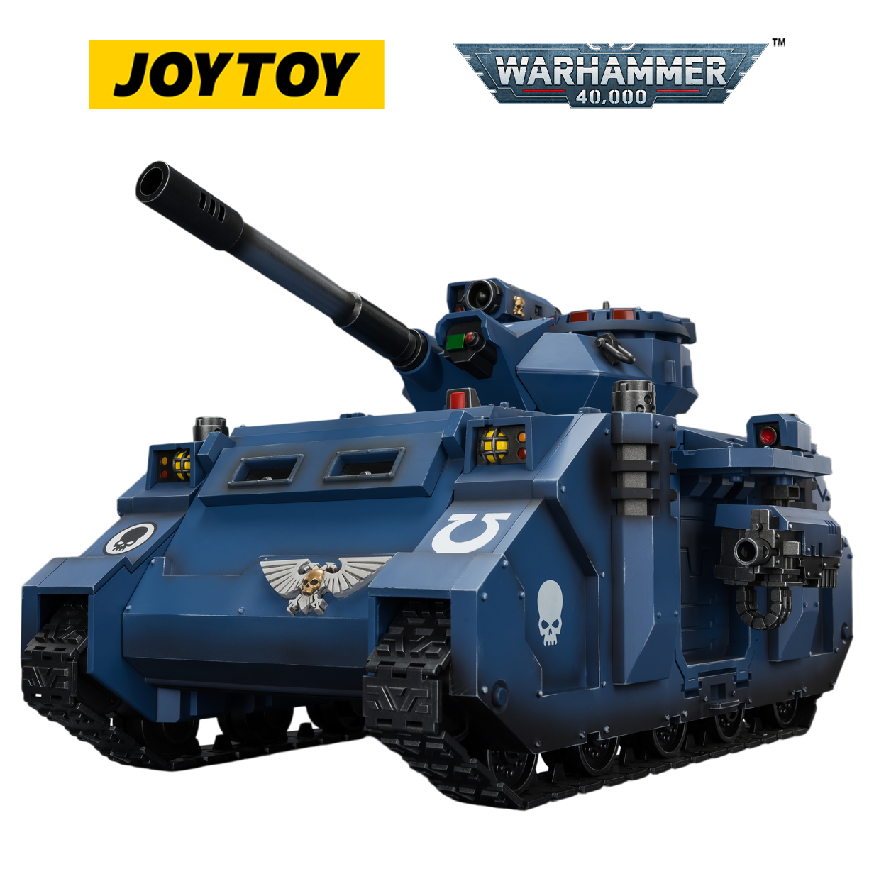 JOYTOY Warhammer 40,000 Ultramarines Predator Destructor & Intercessor (Scale 1:18) Preorder Bundle