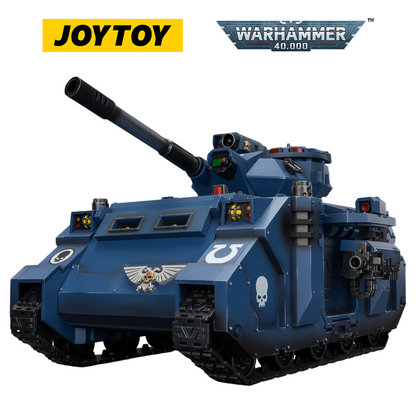 JOYTOY Warhammer 40,000 Ultramarines Predator Destructor & Intercessor (Scale 1:18) Preorder Bundle