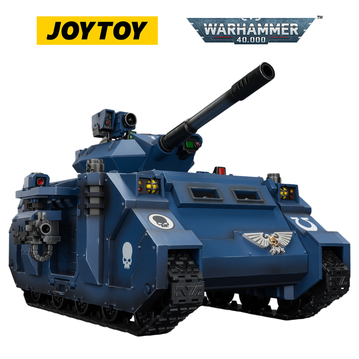 JOYTOY Warhammer 40,000 Ultramarines Predator Destructor & Intercessor (Scale 1:18) Preorder Bundle