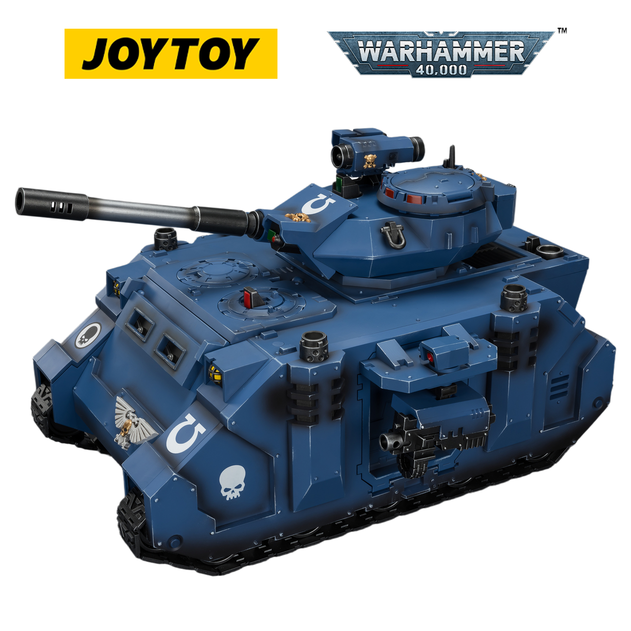 JOYTOY Warhammer 40,000 Ultramarines Predator Destructor & Intercessor (Scale 1:18) Preorder Bundle