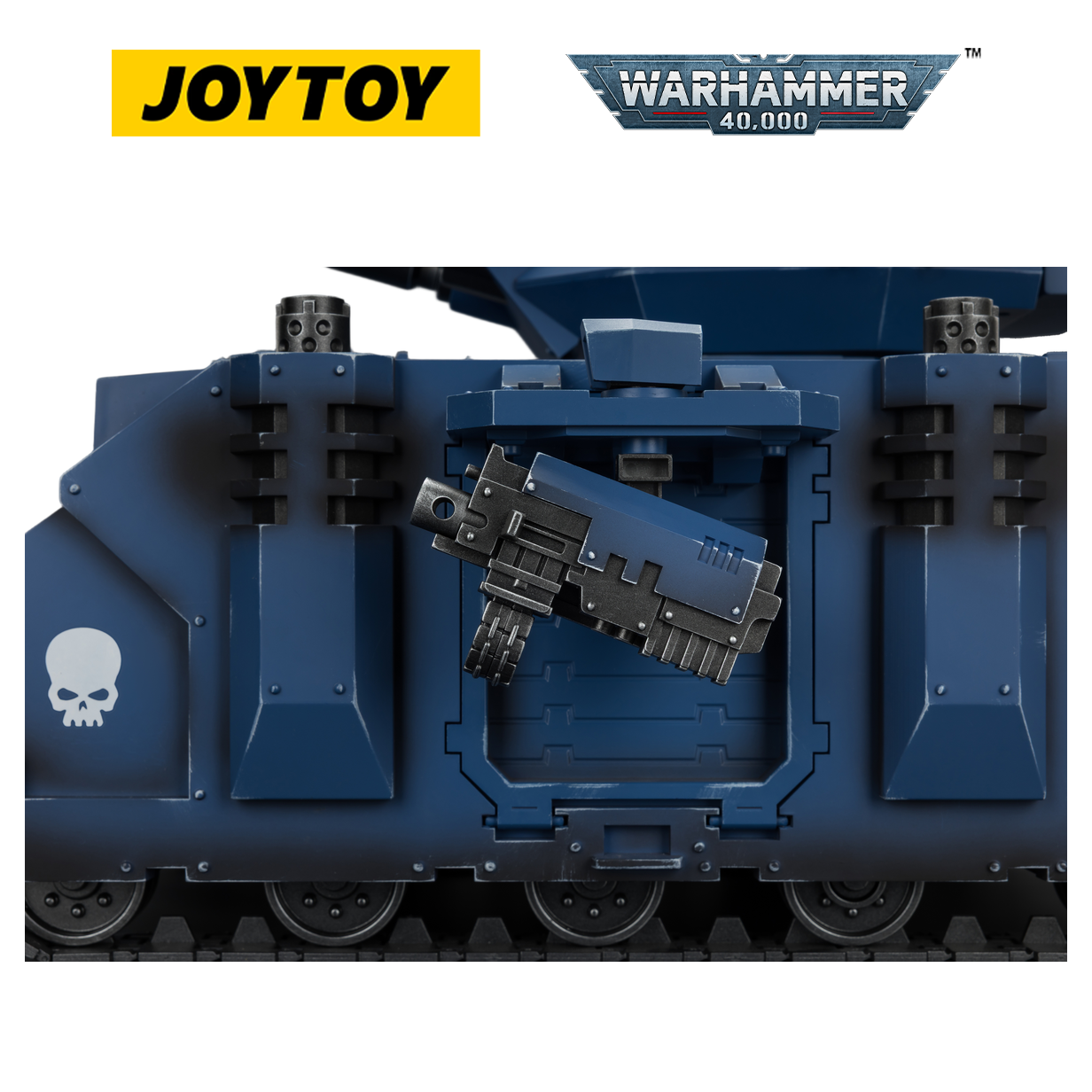 JOYTOY Warhammer 40,000 Ultramarines Predator Destructor & Intercessor (Scale 1:18) Preorder Bundle