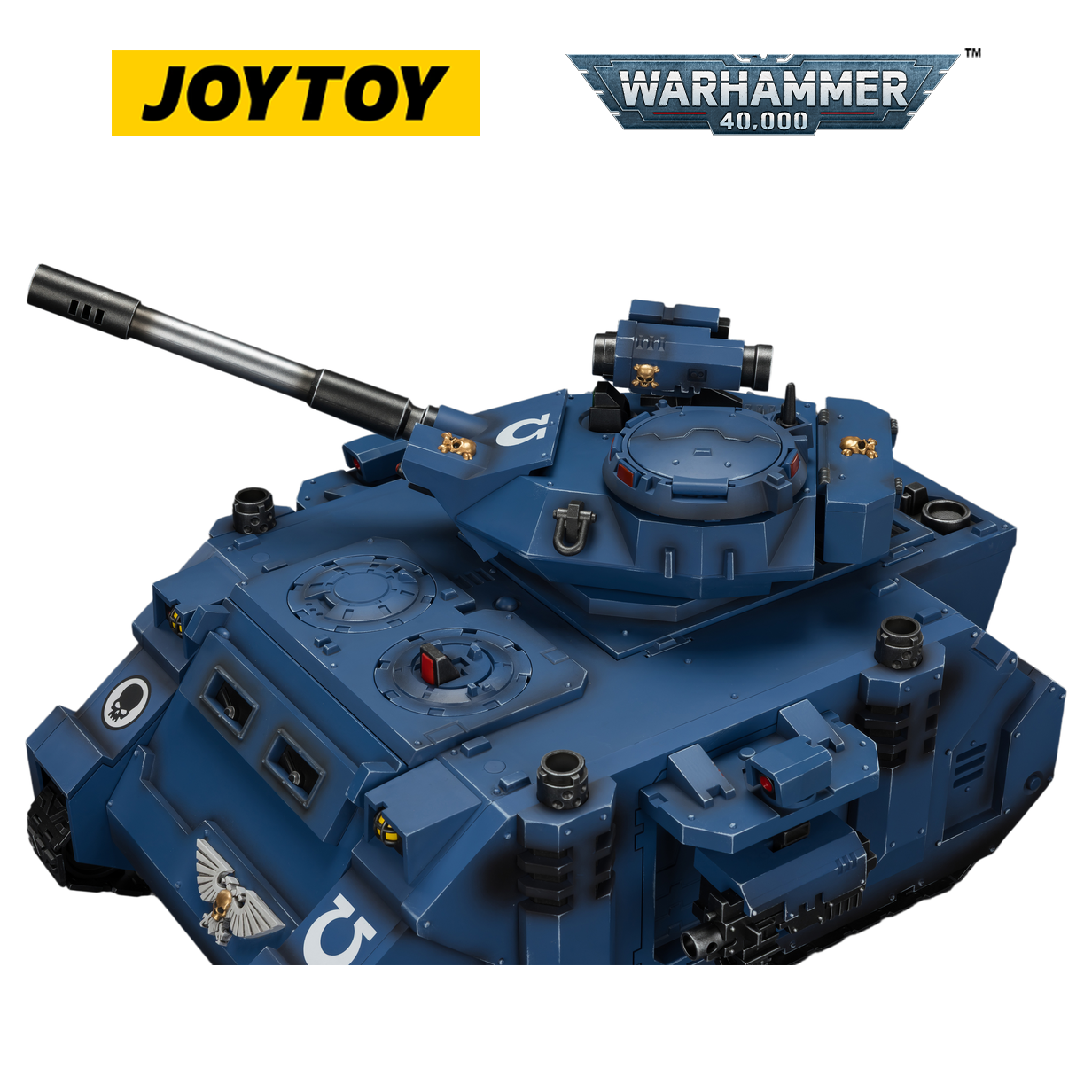 JOYTOY Warhammer 40,000 Ultramarines Predator Destructor & Intercessor (Scale 1:18) Preorder Bundle
