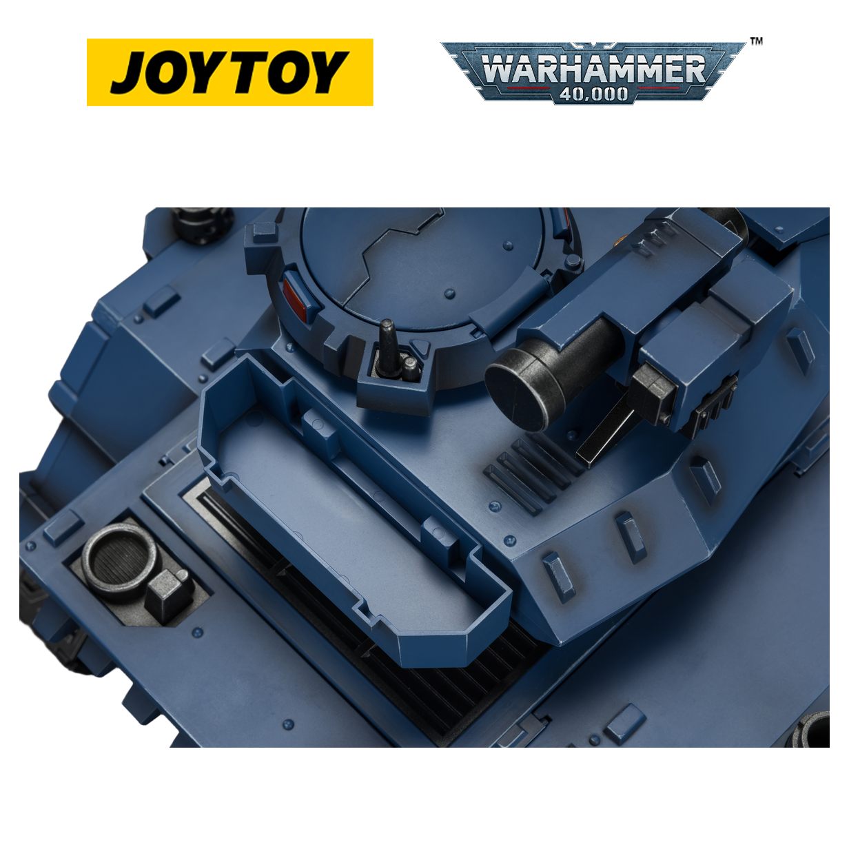 JOYTOY Warhammer 40,000 Ultramarines Predator Destructor & Intercessor (Scale 1:18) Preorder Bundle