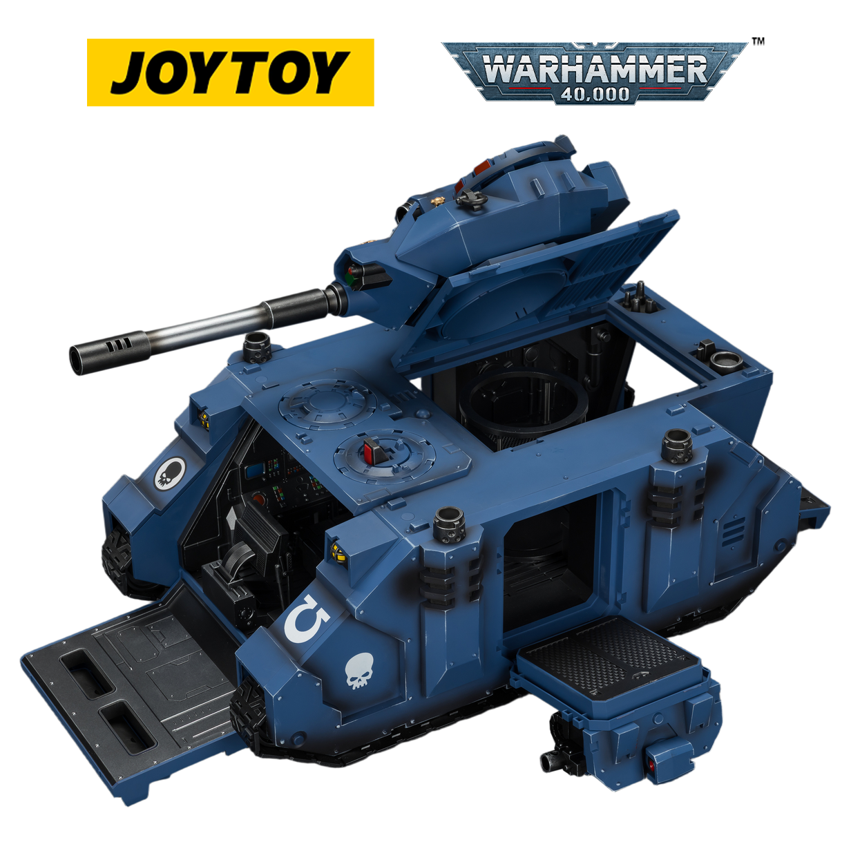 JOYTOY Warhammer 40,000 Ultramarines Predator Destructor & Intercessor (Scale 1:18) Preorder Bundle