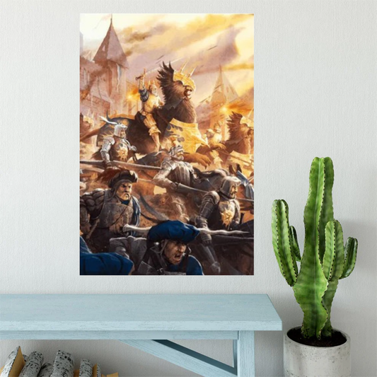 Warhammer The Old World Empire of Man Poster
