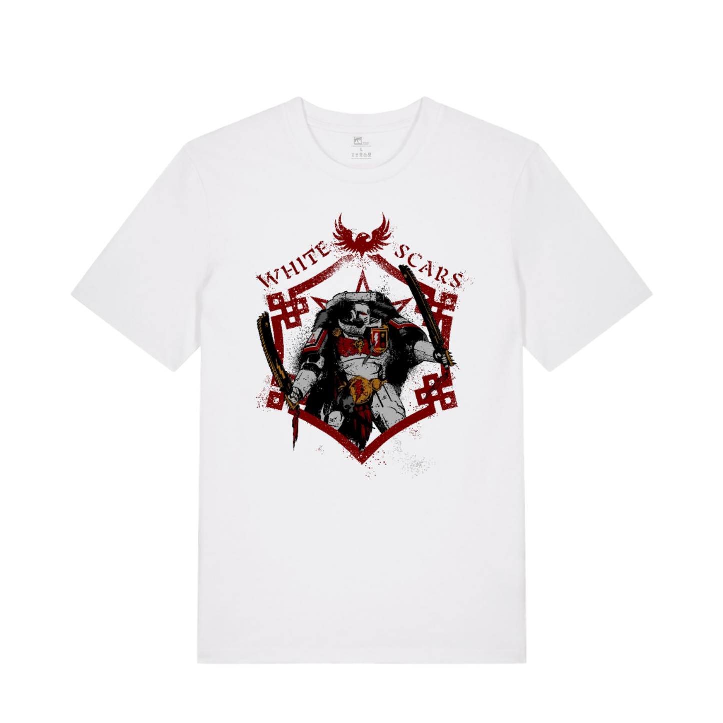 JOYTOY Warhammer 40,000: White Scars Mk X Helmet and Display Stand (1/1 Scale) Preorder