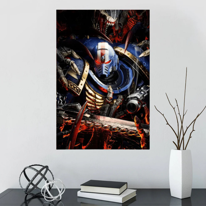 Warhammer 40,000: Space Marine 2 Lieutenant Titus Poster