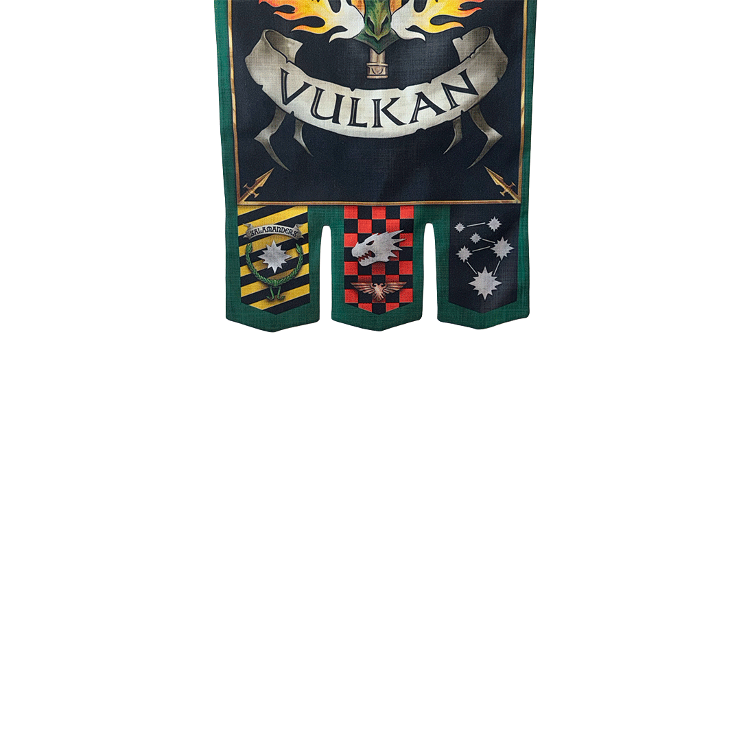 Warhammer 40,000: Salamanders Chapter Banner - Preorder USA